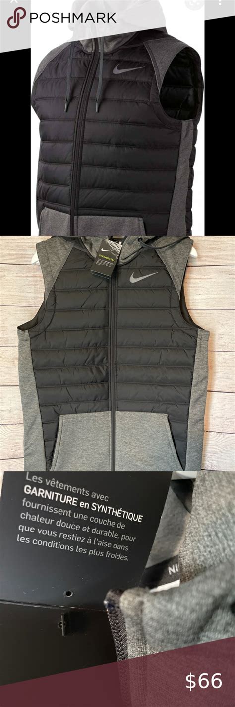 nike fleece vest men.